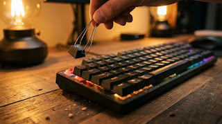 How to clean mechanical keyboard switches and keycaps safely