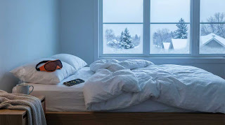 Testing the Manta Pro, one of the best smart sleep masks for 2026.