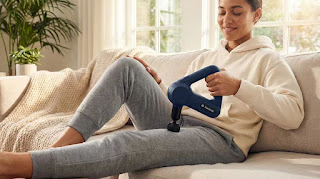 Therabody Theragun Relief percussion massage gun for comfortable daily pain relief.