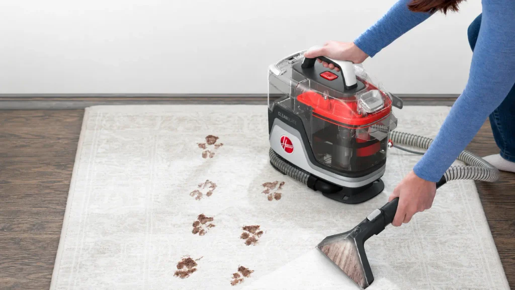 Hoover CleanSlate Plus Portable Carpet + Upholstery Spot Cleaner Machine