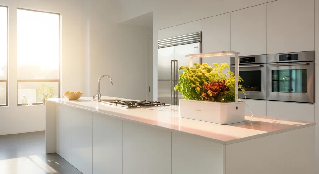 indoor hydroponic system for herbs