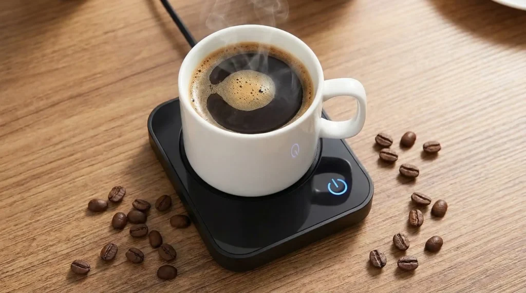 smart mug warmers like VOBAGA for office desk