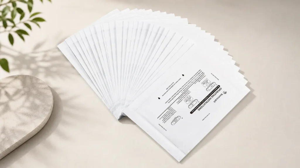 Bonsaii Paper Shredder Lubricant Sheets