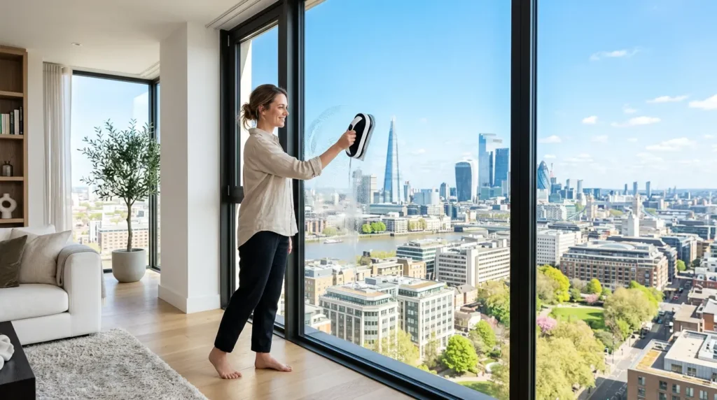 Magnetic Window Cleaner for Double Pane Glass
