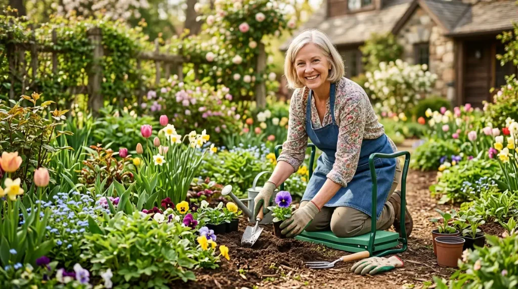 ergonomic garden kneelers