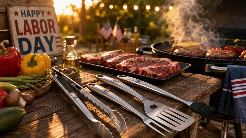 Testing heavy duty sets for my rust proof grill tools review